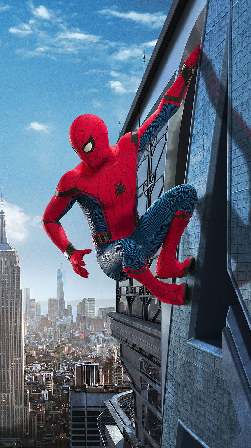 Spiderman, homecoming, marvel, spider, HD phone wallpaper | Peakpx
