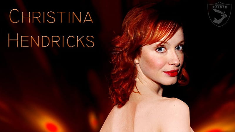Christina Hendricks, red, models, actress, haie, people, bonito, sexy, HD wallpaper