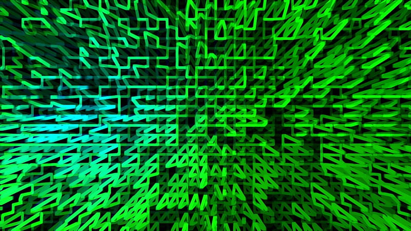 green tech wallpaper