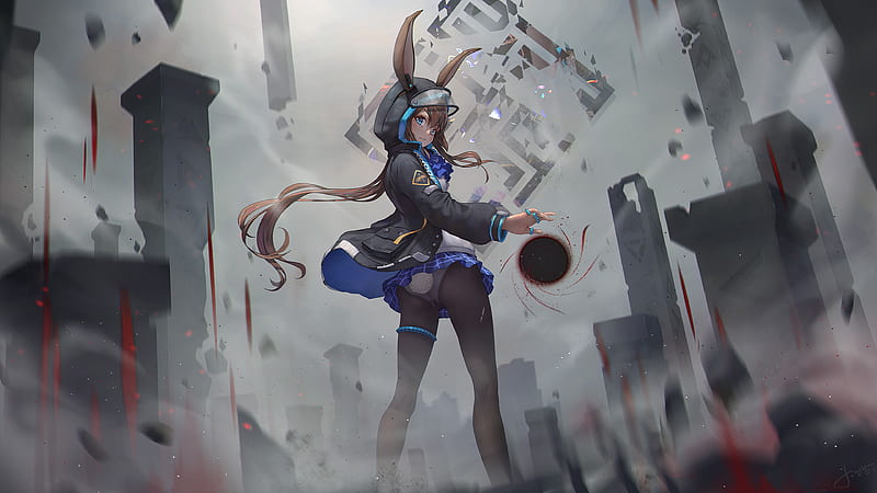 Ark Knight Anime Girl  Anime   Background and  Girl Engineer HD  wallpaper  Pxfuel