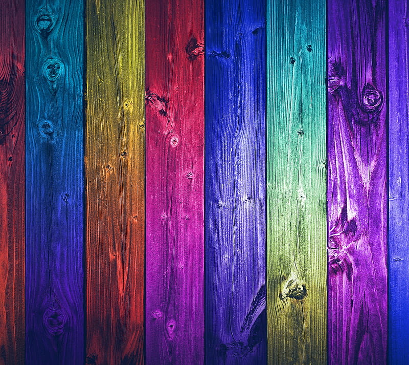 Colorful World, colors wood, HD wallpaper | Peakpx
