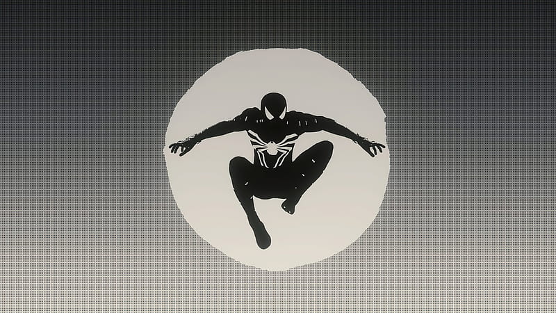 Minimalist Spiderman 4K Wallpaper For PC