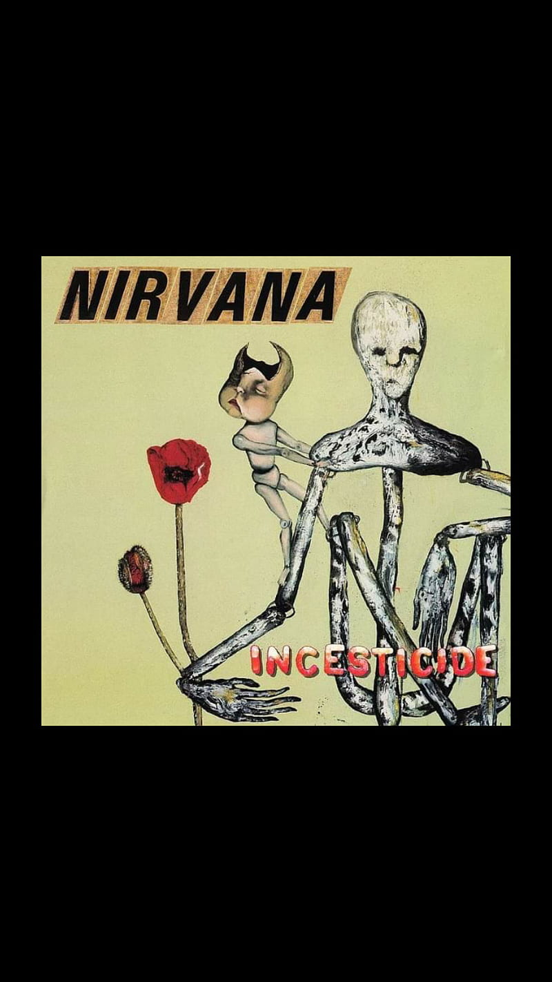 Nirvana Incesticide , grunge, kurt cobain, HD phone wallpaper