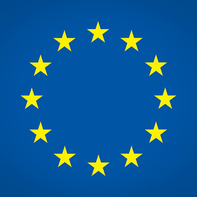 European Union, banner, eu, europe, flag, HD phone wallpaper