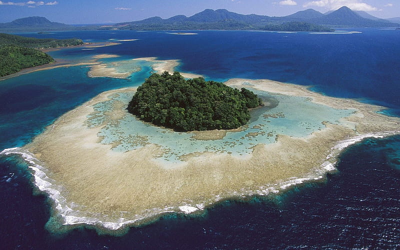 Papua New Guinea- New Britain Island-Kimbe Bay, HD wallpaper