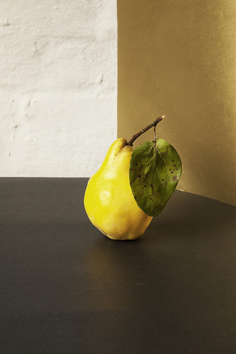 ripe yellow pear fruit, HD phone wallpaper