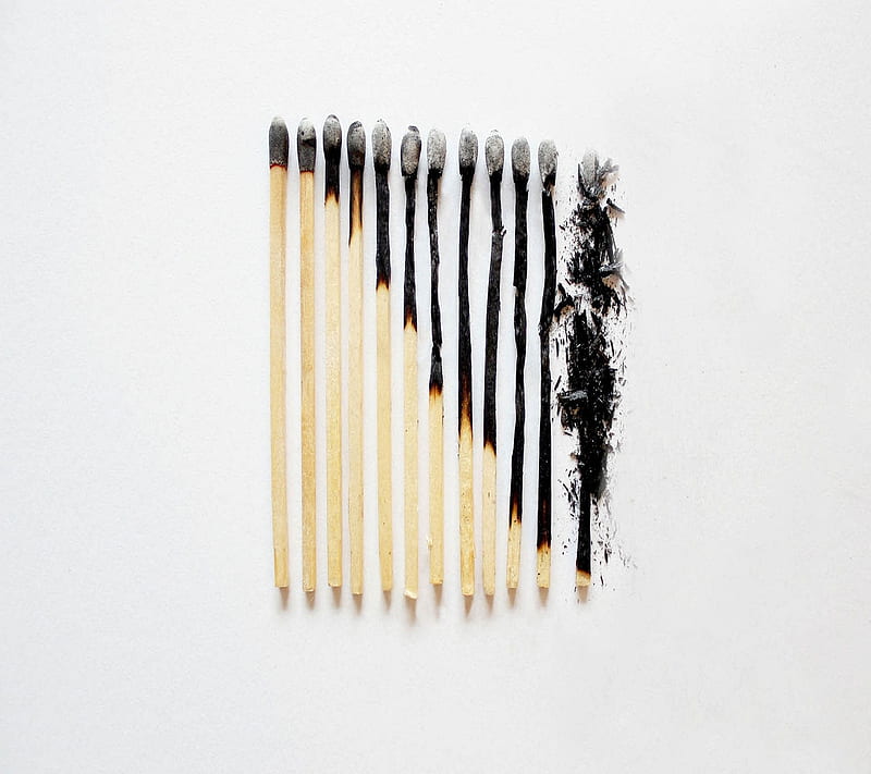 Matchstick , burn, matchstick, HD wallpaper