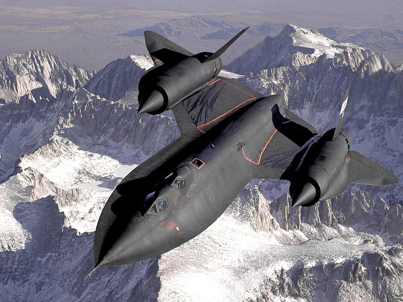 lockheed sr 71 blackbird strategic reconnaissance, military, aircraft, HD wallpaper