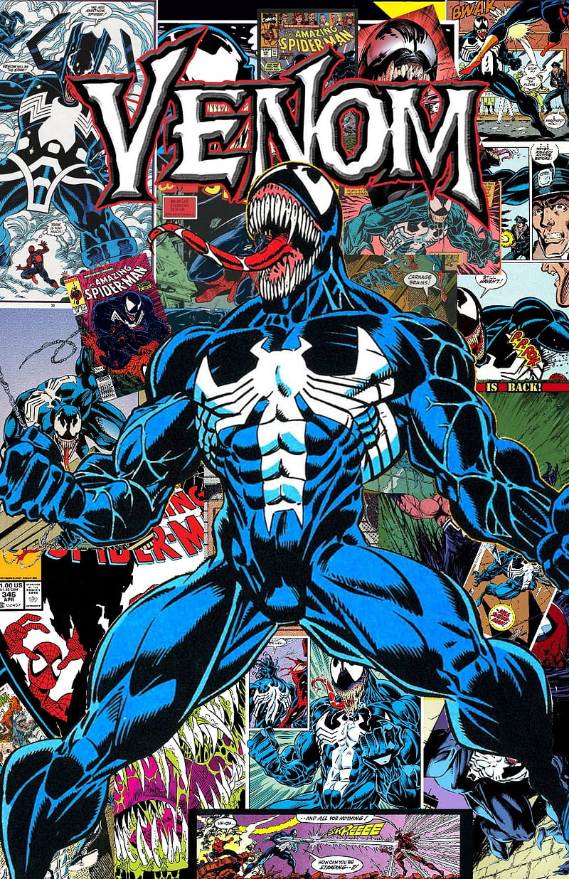 The Lethal Protector, venom, marvel, superheroes, comic book, symbiote, HD phone wallpaper