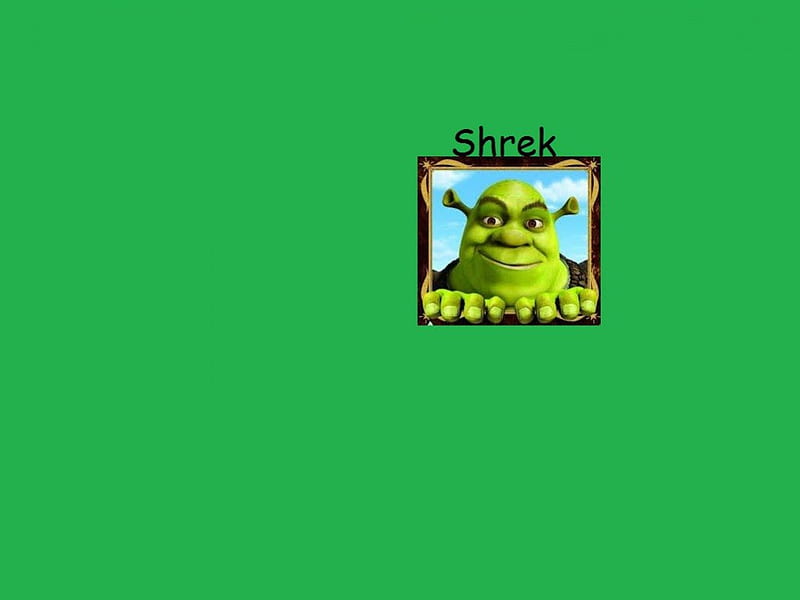 Shrek, fairytale, ogre, green, HD wallpaper