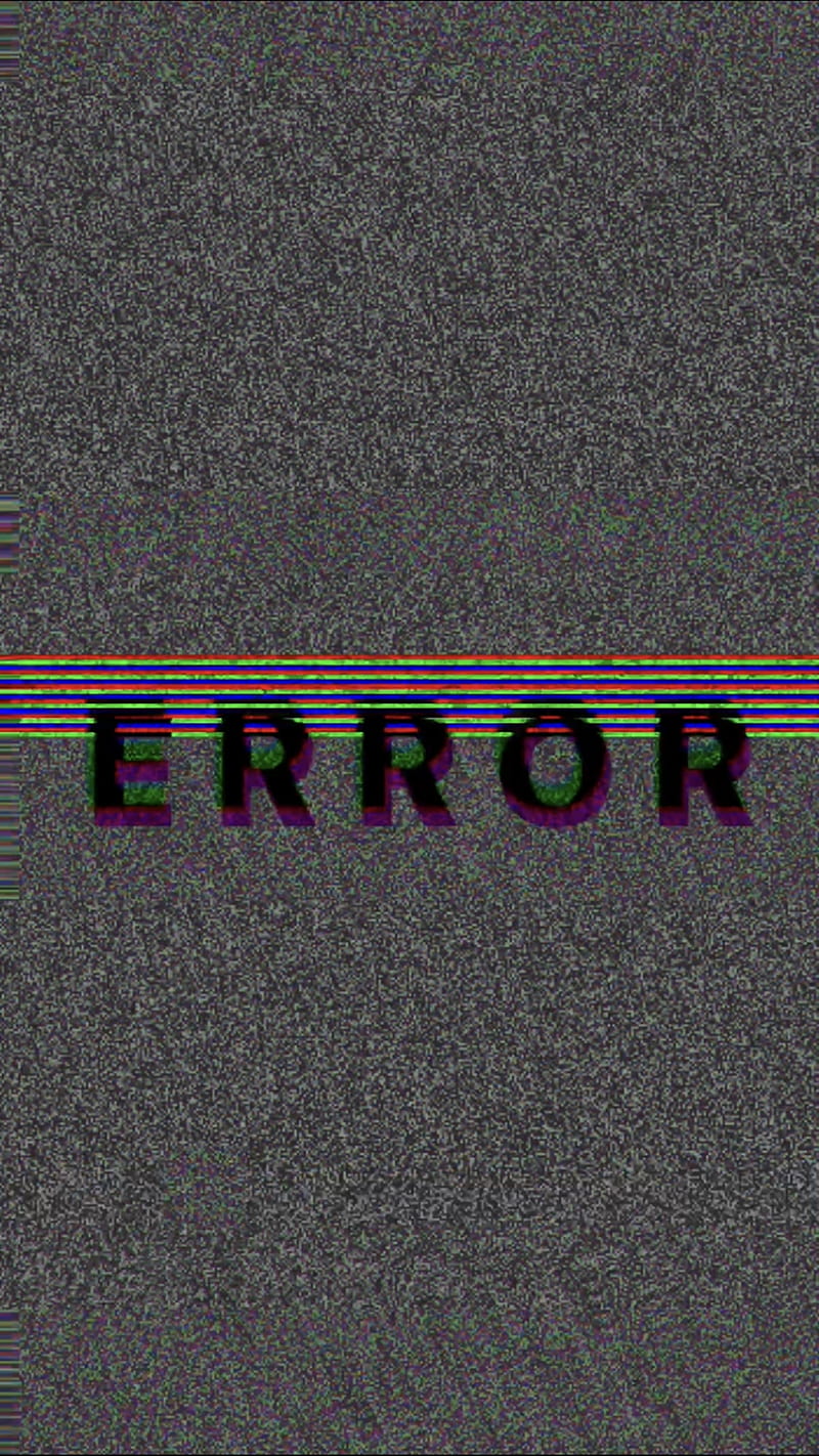 TEXT ERROR , TEXT, background, black, error, gris, hayatikdrgl, iphone, lock, tv, word, HD phone wallpaper