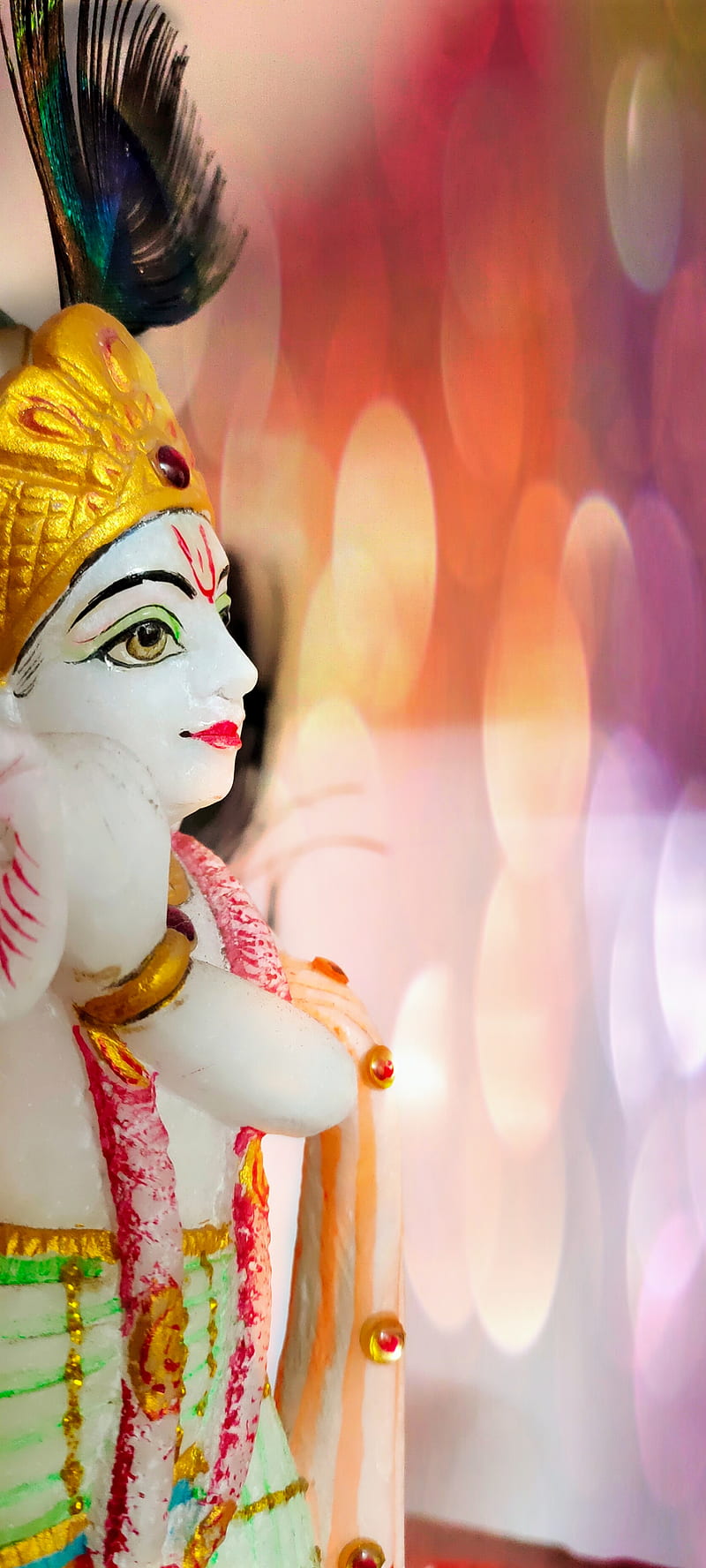 Krishna, vg, festival, cool, colorfull, spiritual, gopal, god, iskon, kvg,  HD phone wallpaper | Peakpx