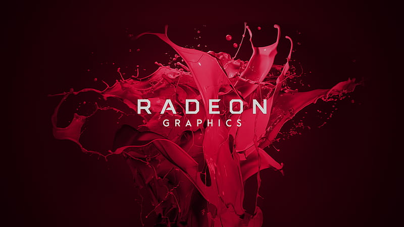Technology, AMD, AMD Radeon, Red, HD wallpaper