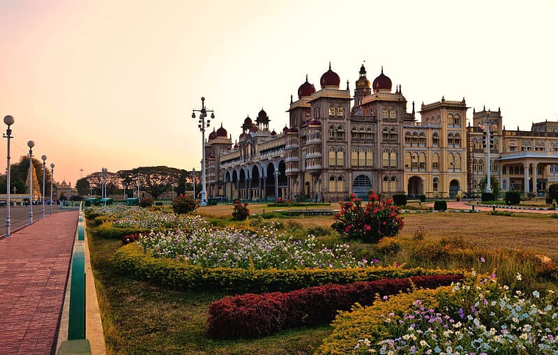 India, , Mysore, Mysore Palace, Palaces, HD wallpaper