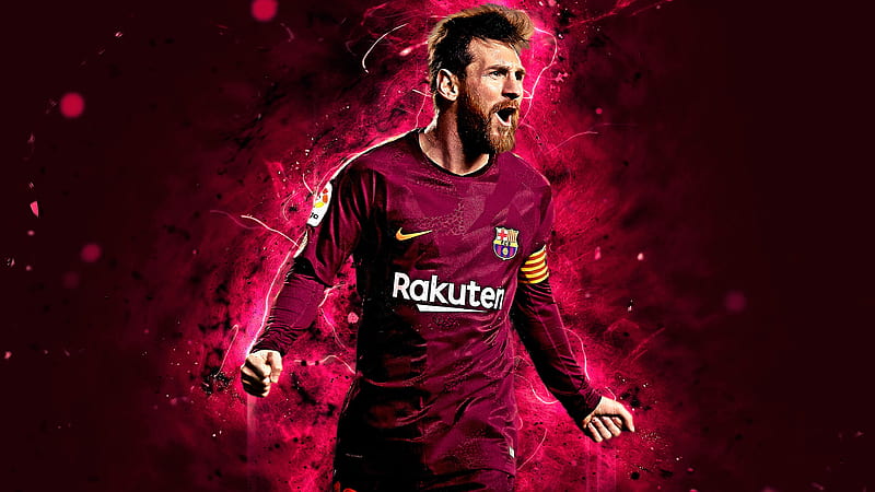 Lionel Messi Is Wearing Dark Maroon Sports Dress Messi, HD wallpaper