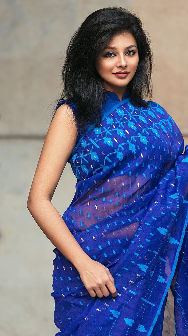 Ayemah , saree lover, bong rocks, HD phone wallpaper