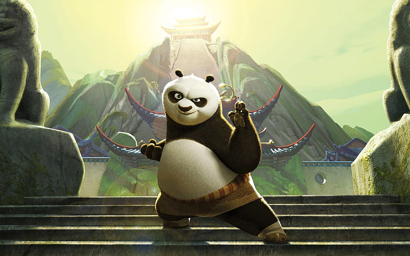 Kung Fu Panda, panda, entertainment, bear, movies, funny, animals, HD  wallpaper | Peakpx