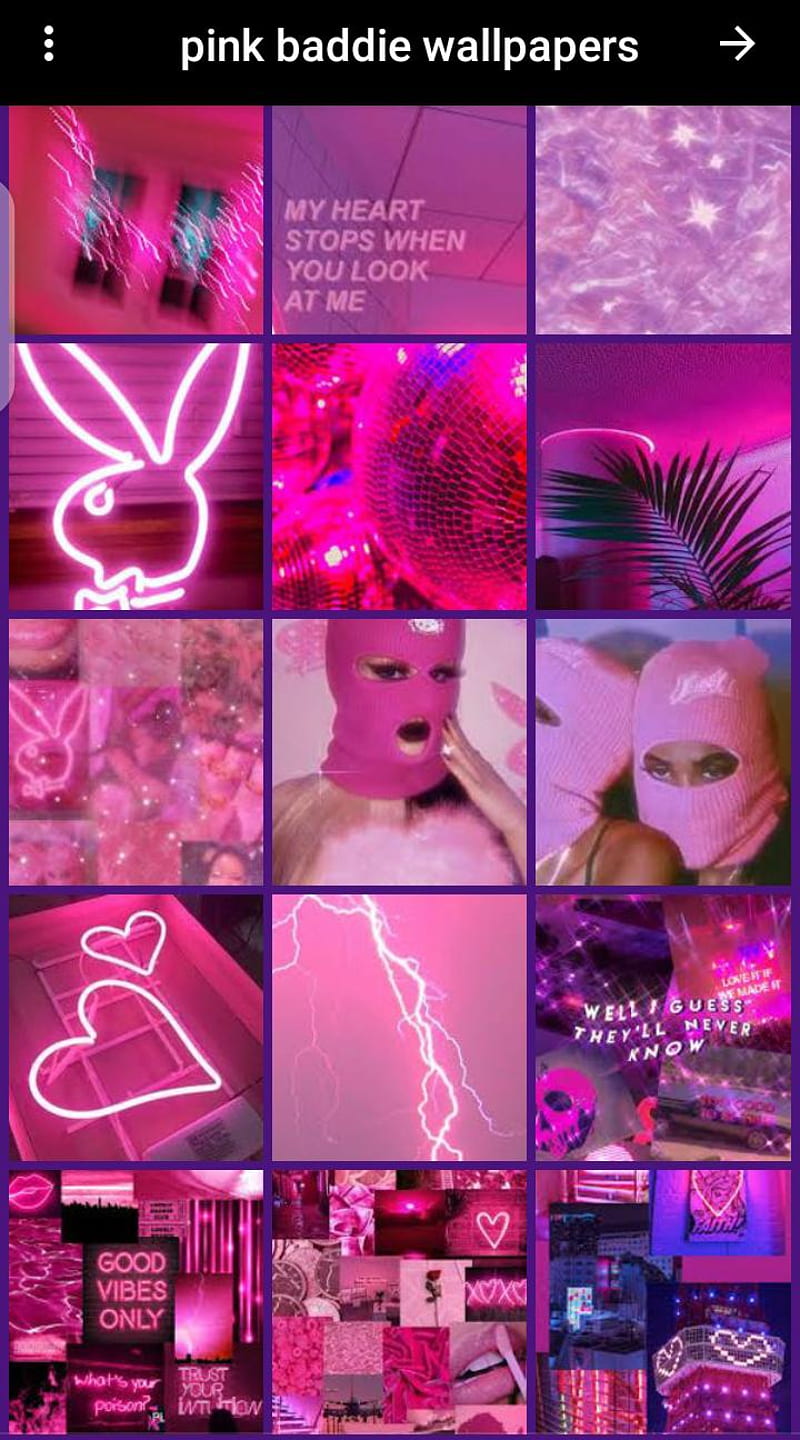 Preppy Aesthetic, Neon Baddie, HD phone wallpaper