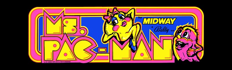 Pac Man, Video Game, Ms Pac Man, HD wallpaper