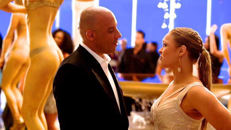 Ronda Rousey Vin Diesel Fast And Furious 7, HD wallpaper