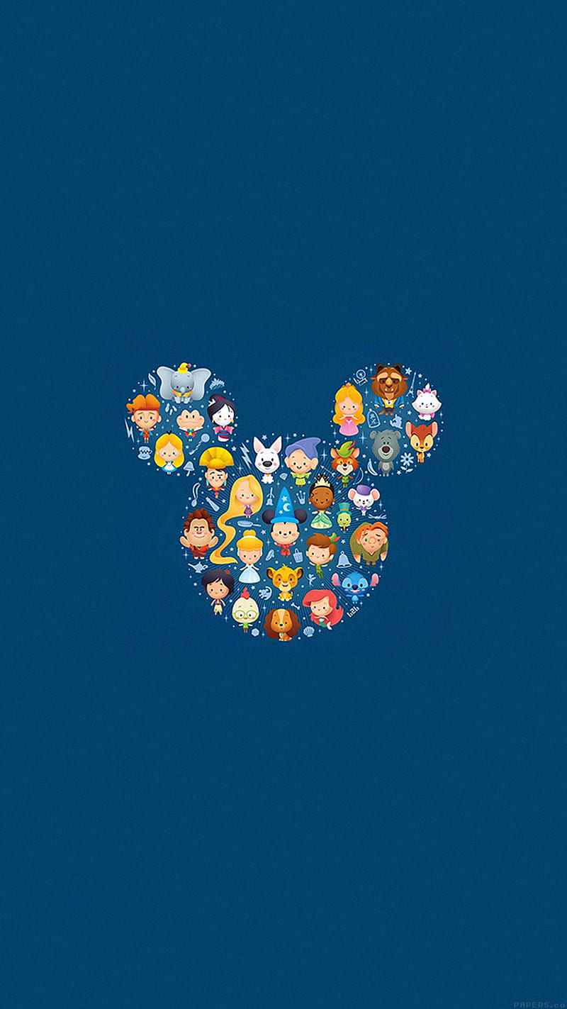 Disney, cartoons, mickey, HD phone wallpaper