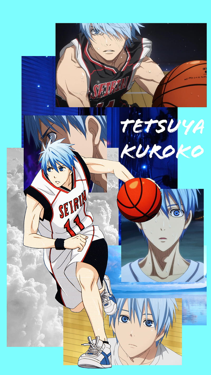 Tetsuya Kuroko, basket, basketball, kuroko no basket, HD phone wallpaper