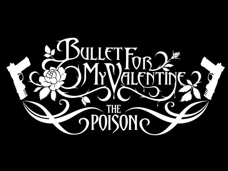 Bullet for my valentine, metal, bandas, logos, Fondo de pantalla HD | Peakpx