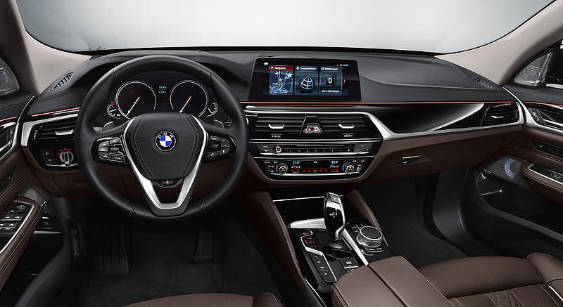 2018 BMW 6 Series 640i xDrive Gran Turismo - Interior , car, HD wallpaper