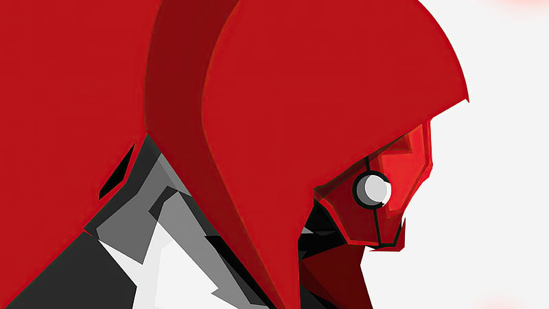 Red Hood Cape , red-hood, superheroes, artwork, artist, HD wallpaper