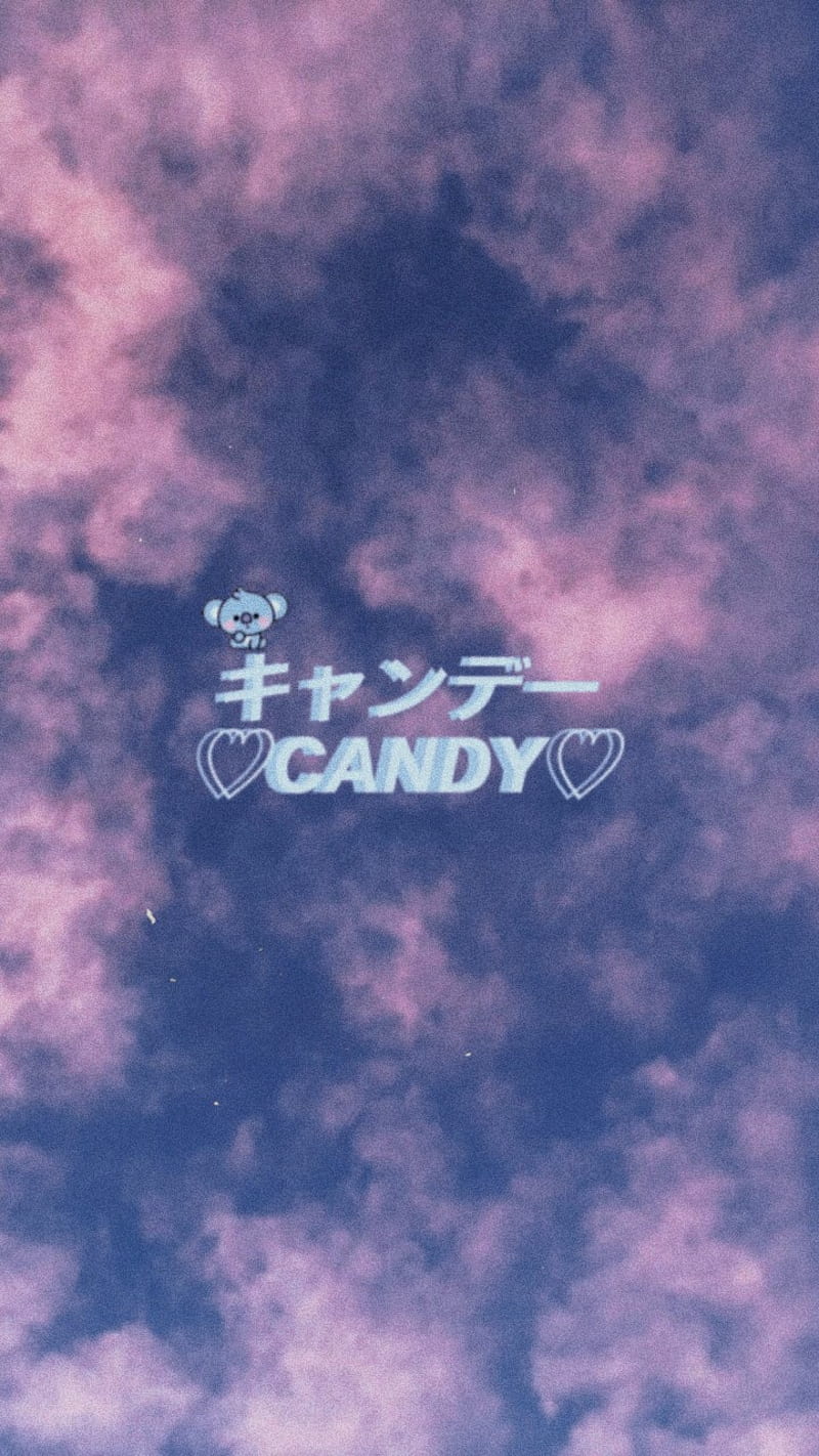 Candy, aesthetic, sky, , iphone, clouds, samsung, text, tumblr, HD phone  wallpaper | Peakpx