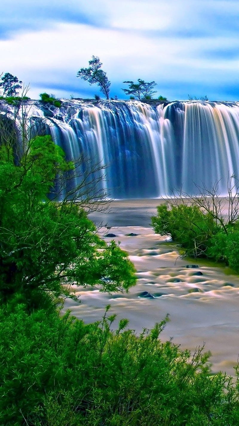 waterfalls, HD phone wallpaper