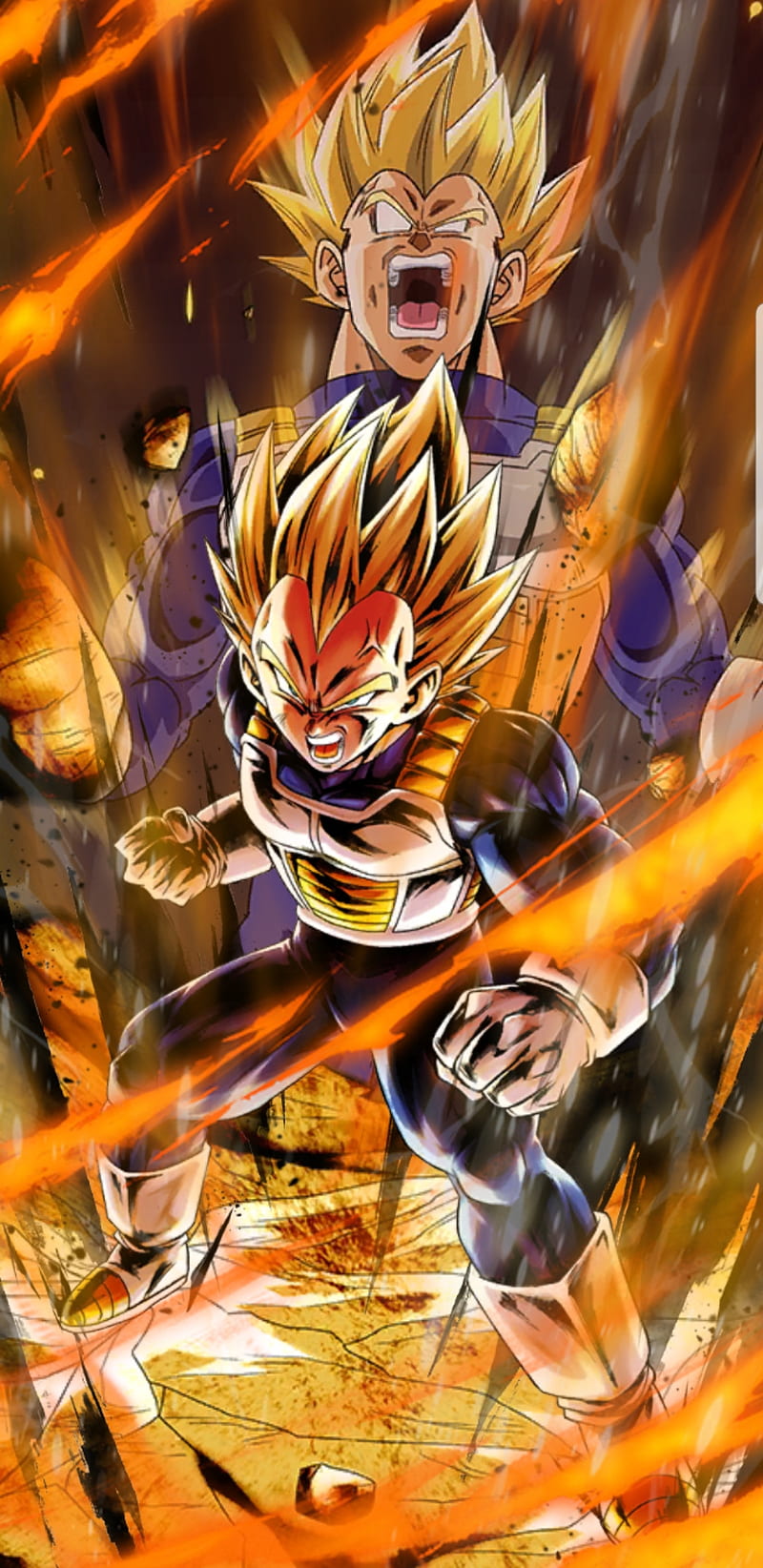 Vegeta SSj2 Alt, alternate, art, ball, dbz, dragon, game, legends, super,  HD phone wallpaper