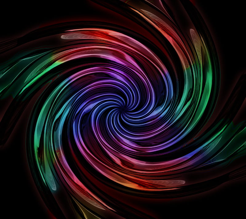 Twirl Blob 3, abstract, HD wallpaper