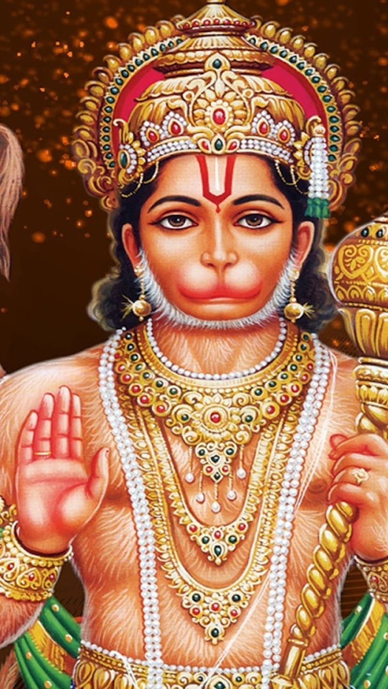 Baba Hanuman Ji, god hanuman, god, lord, HD phone wallpaper