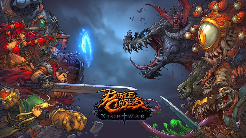 Video Game, Battle Chasers: Nightwar, HD wallpaper