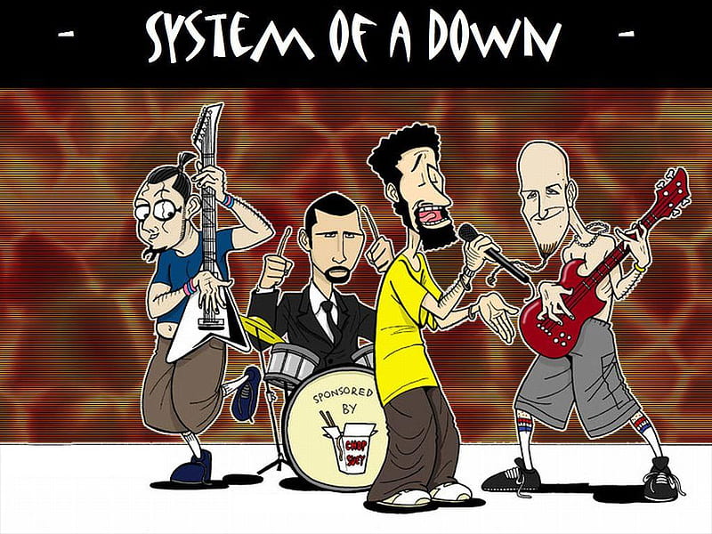 System Of A Down, rock, odadjian, nu, of a, system, tankian, metal, alternative, shavo, dolmayan, hard, serj, john, daron, down, malakian, HD wallpaper