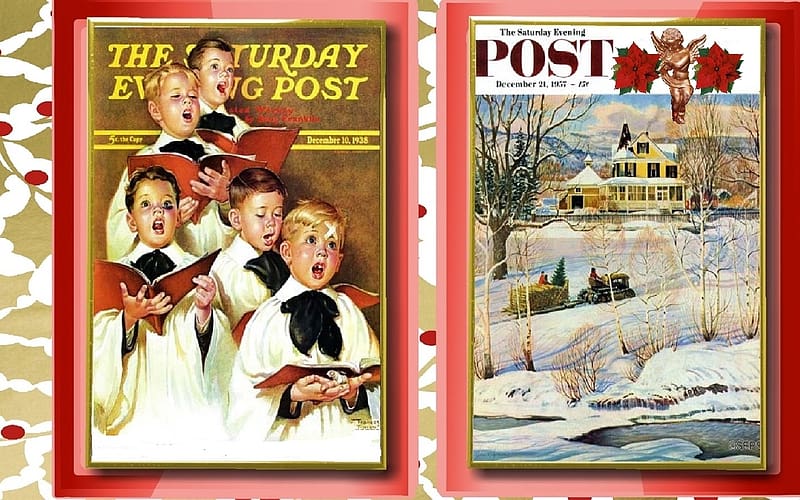 A Saturday Evening Post Christmas #4, saturday, post, evening, christmas, magazine, HD wallpaper