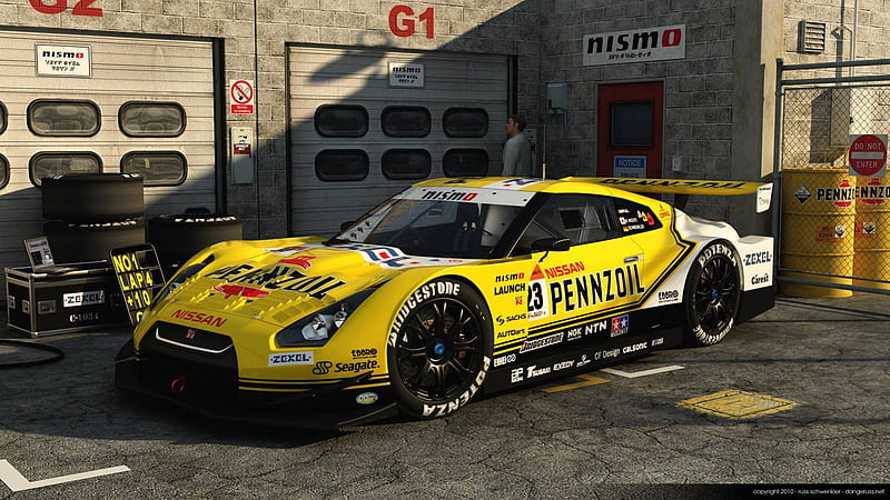 Team Pennzoil Nissan GTR Super GT race car, 2013, nissan, car, 04, 11, pennzoil, HD wallpaper
