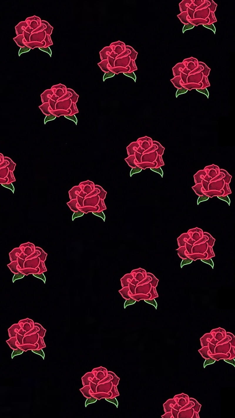 HD neon roses wallpapers  Peakpx
