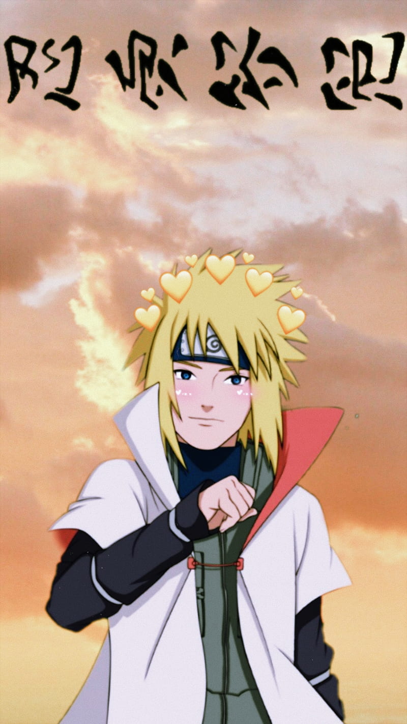 Naruto Zuero - Oq tá escrito no manto do Minato? Minato - 👍