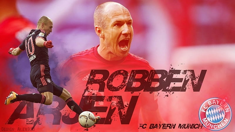 Arjen Robben, Munich, Robben, Arjen, Bayern, HD wallpaper