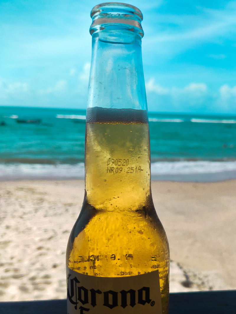 Cerveza, corona, playa, Fondo de pantalla de teléfono HD | Peakpx