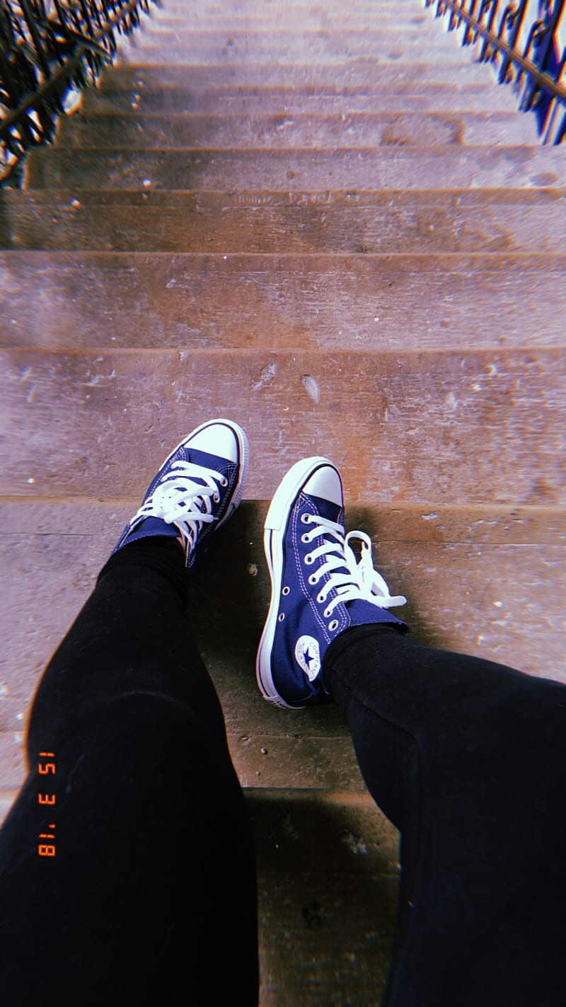 Converse, blue, grunge, grungy, shoes, HD phone wallpaper | Peakpx