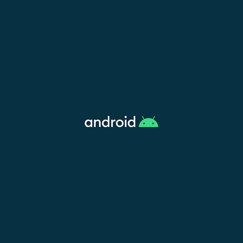 Android 10 logo, logos, HD phone wallpaper
