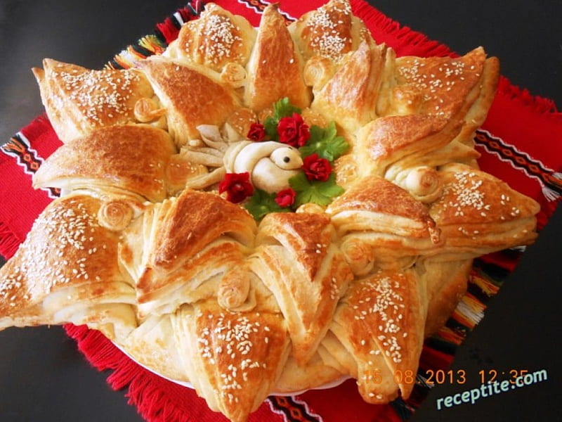 Traditional Bread, bakery, pretty, delicious, food, bread, Bulgaria, tradition, HD wallpaper