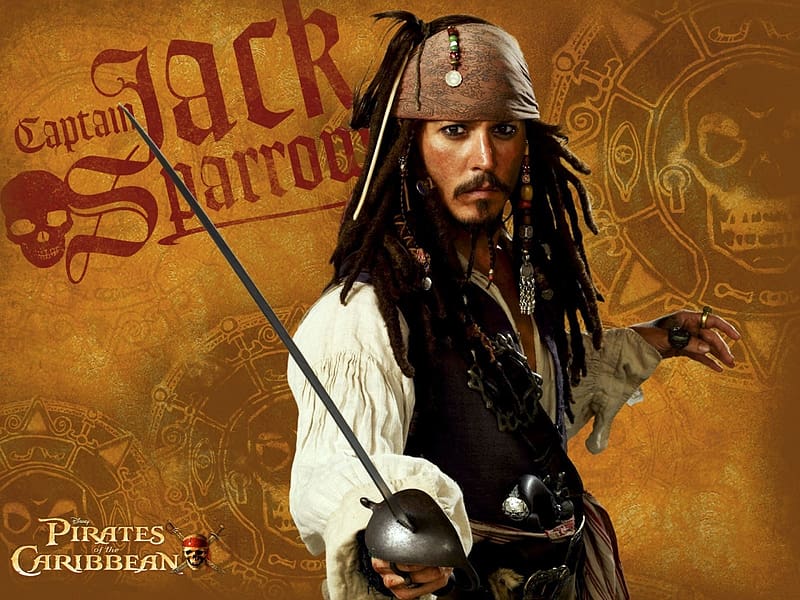 Pirates Of The Caribbean, Johnny Depp, Pirate, Movie, Jack Sparrow, HD wallpaper