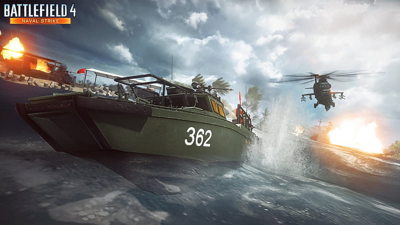 Battlefield 4 Naval Strike, Naval Strike, Battlefield 4, BF4, Battlefield, Boats, HD wallpaper