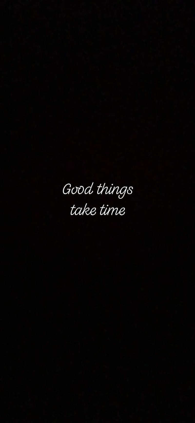 Time, inspirational, quotes, black, good, things, take, HD phone wallpaper  | Peakpx