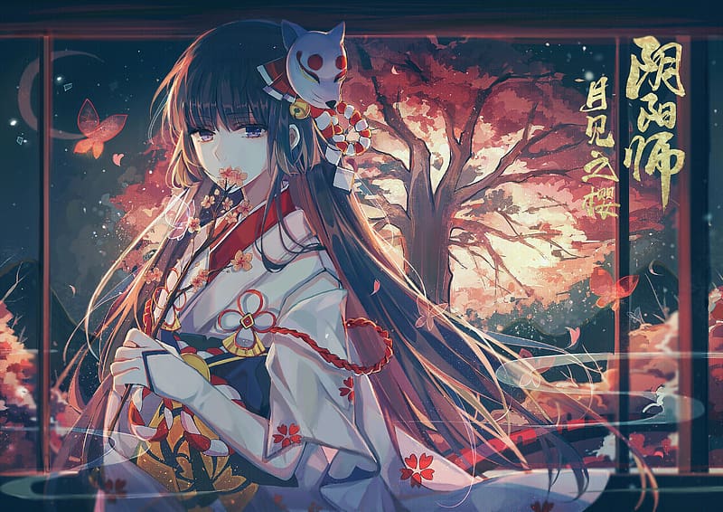 Anime, Onmyoji, Yuki Onna (Onmyouji), HD wallpaper