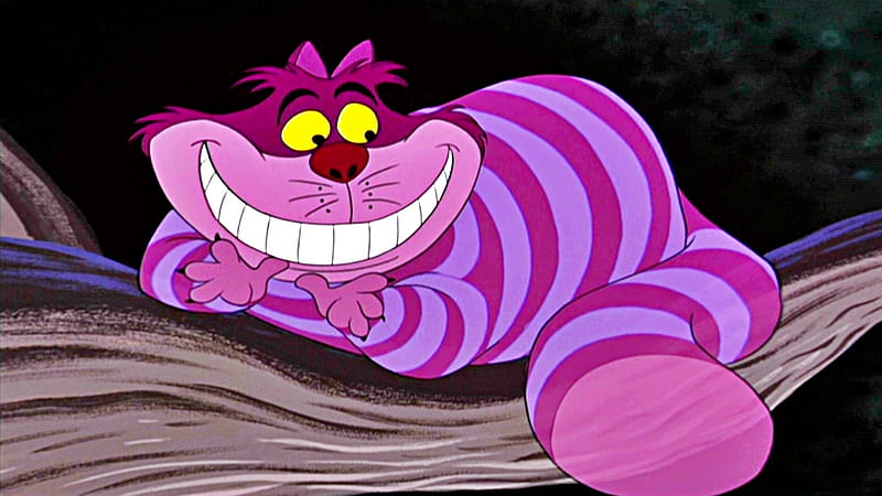 Cheshire Cat, cute, alice in wonderland, disney, HD wallpaper